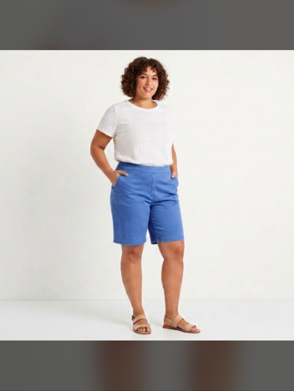 St. John's Bay "Secretly Slender" Women's Bermuda shorts